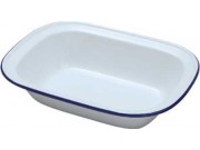 Falcon Enamelware Enamel Oblong Pie Dish (16cm)